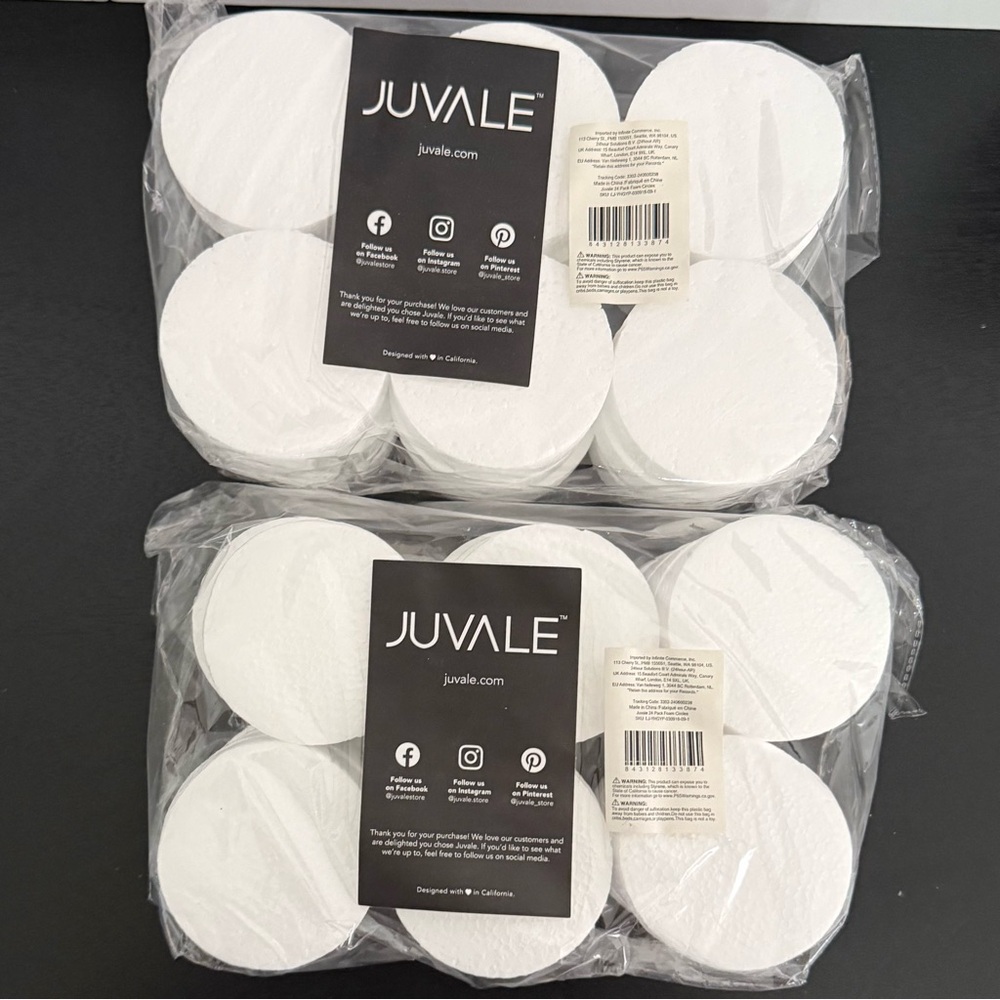 24 Pack of 3” Foam Circles for Crafts (1” thick)